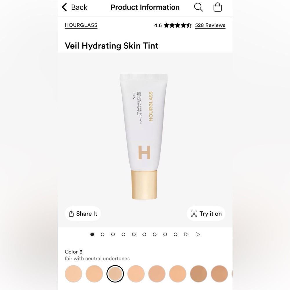 Hourglass veil tint 3